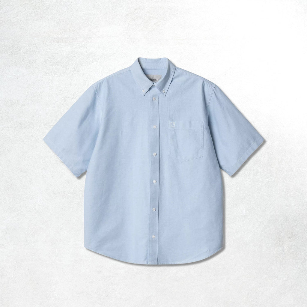 Carhartt WIP S/S Braxton Shirt : Bleach / Wax