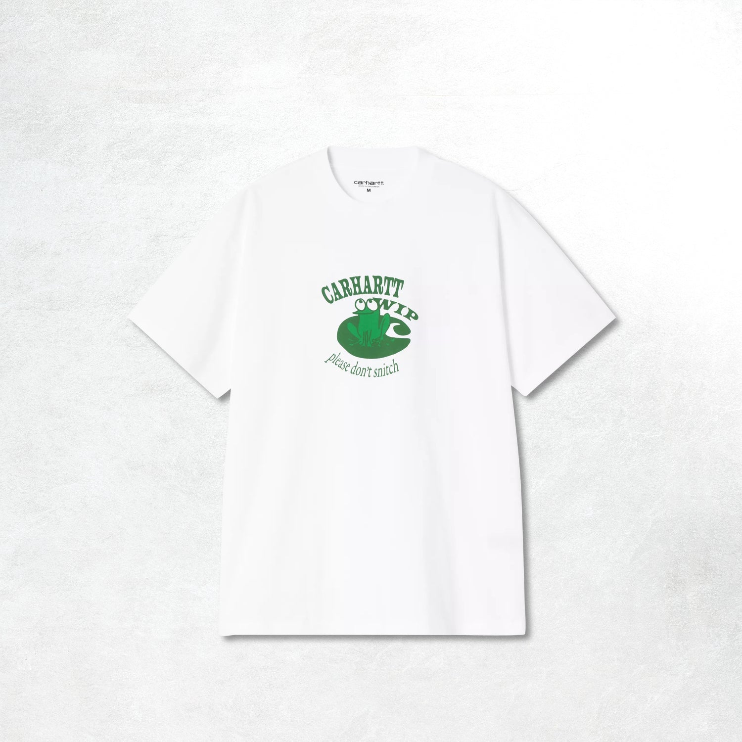 Carhartt WIP S/S Dont Snitch T-Shirt: White