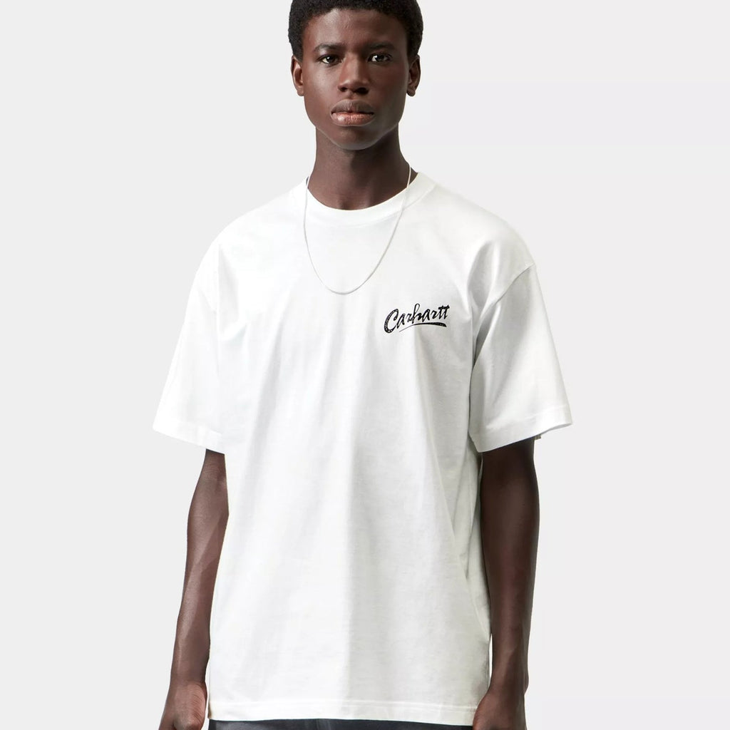 Carhartt WIP S/S Pup T-Shirt: White