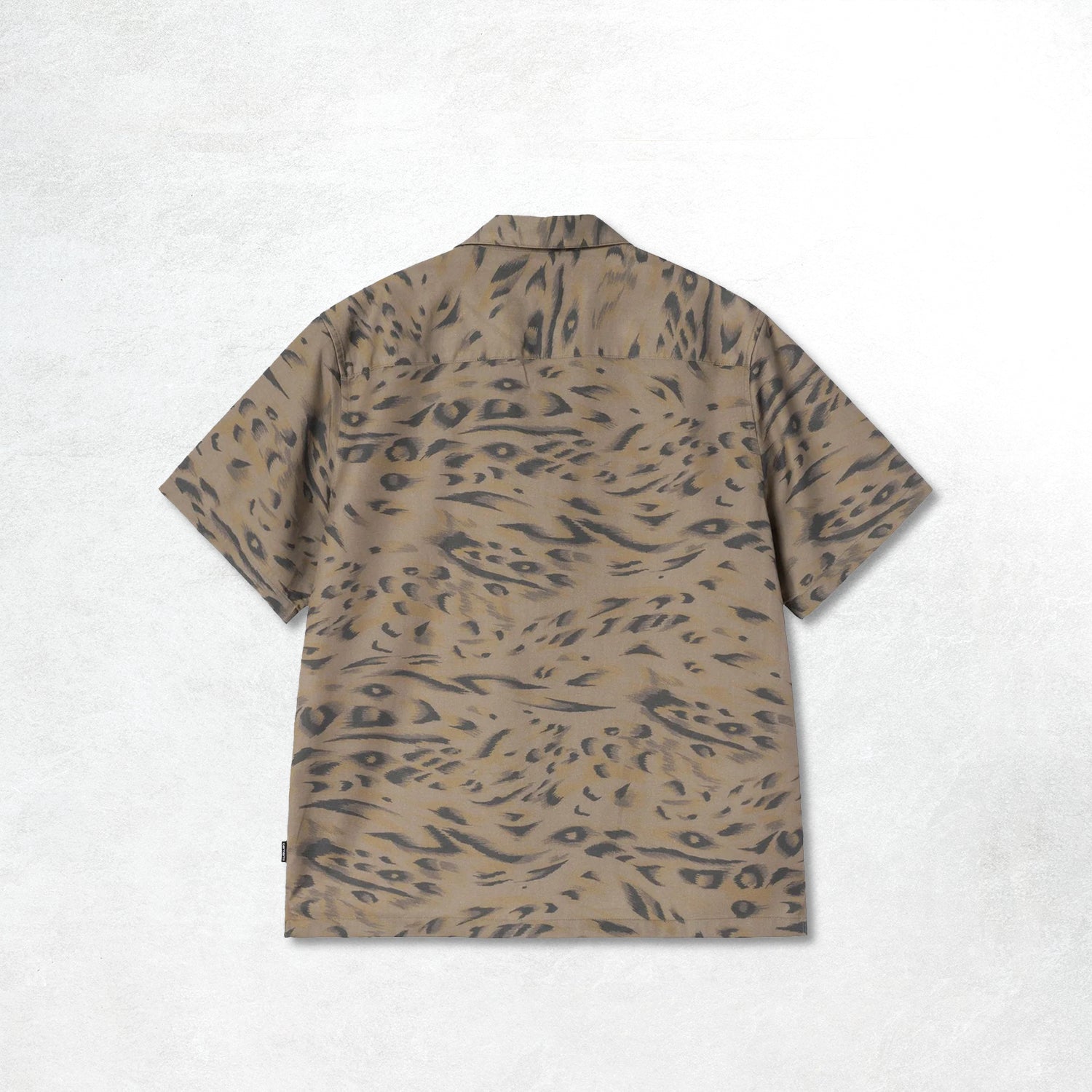 Carhartt WIP S/S Travon Shirt: Duck Feather Print, Cypres