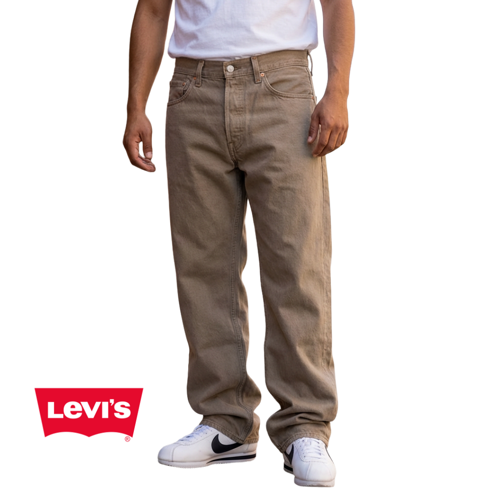 Levi's 501 Washed Khaki - 3400