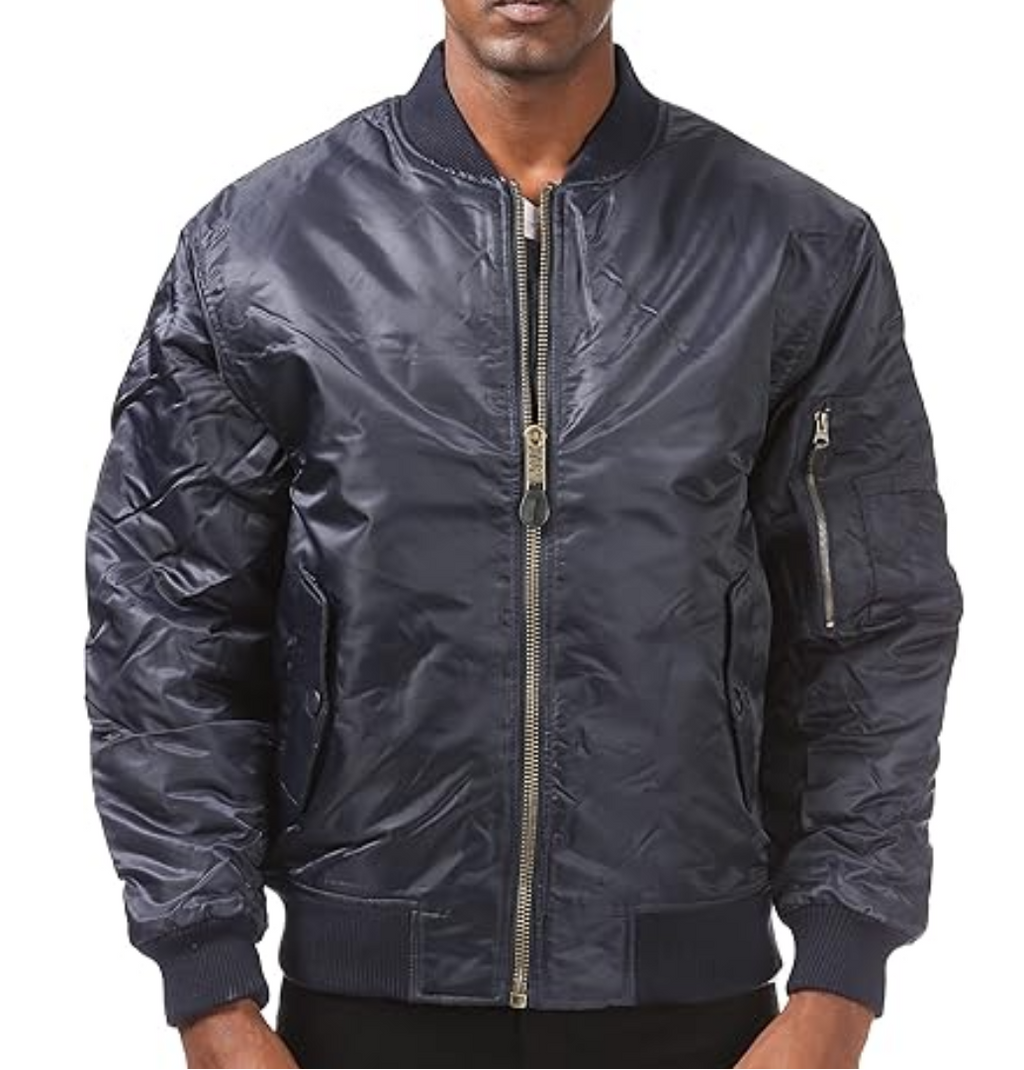 Pro Club Men's Flight Bomber Jacket