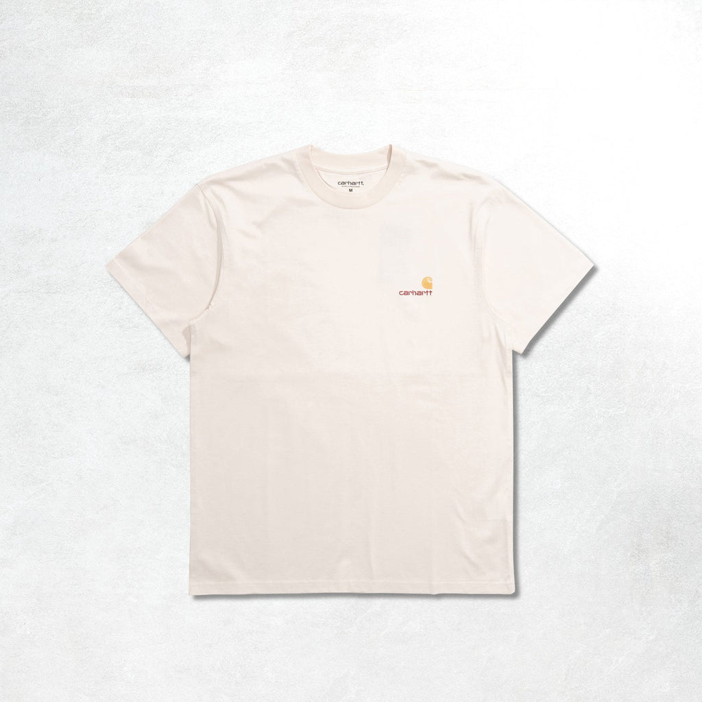 Carhartt WIP S/S American Script T-Shirt: Natural