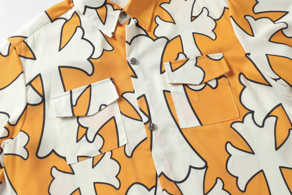 Chrome Hearts Quick-drying short-sleeved shirts are super popular 2285