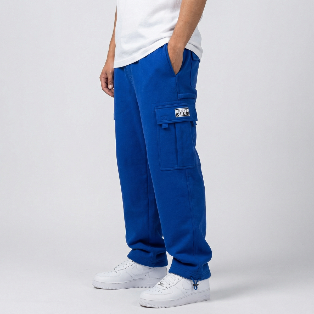 Pro Club Men's Heavyweight Fleece Cargo Pants