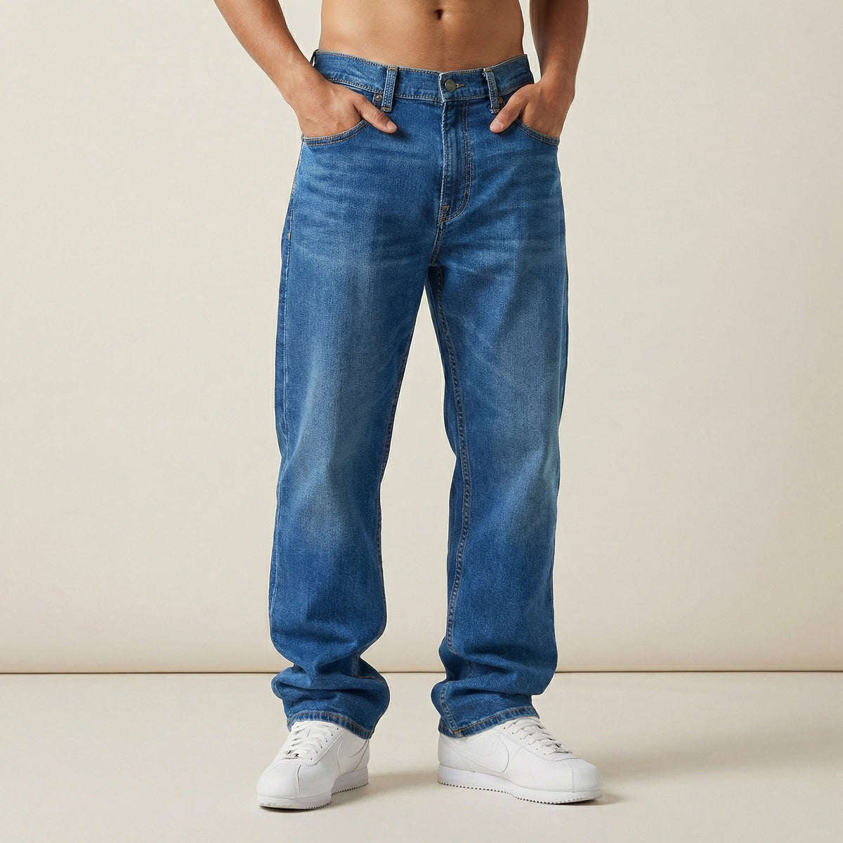 Levi's 505 Regular Fit Men's Stretch Jeans