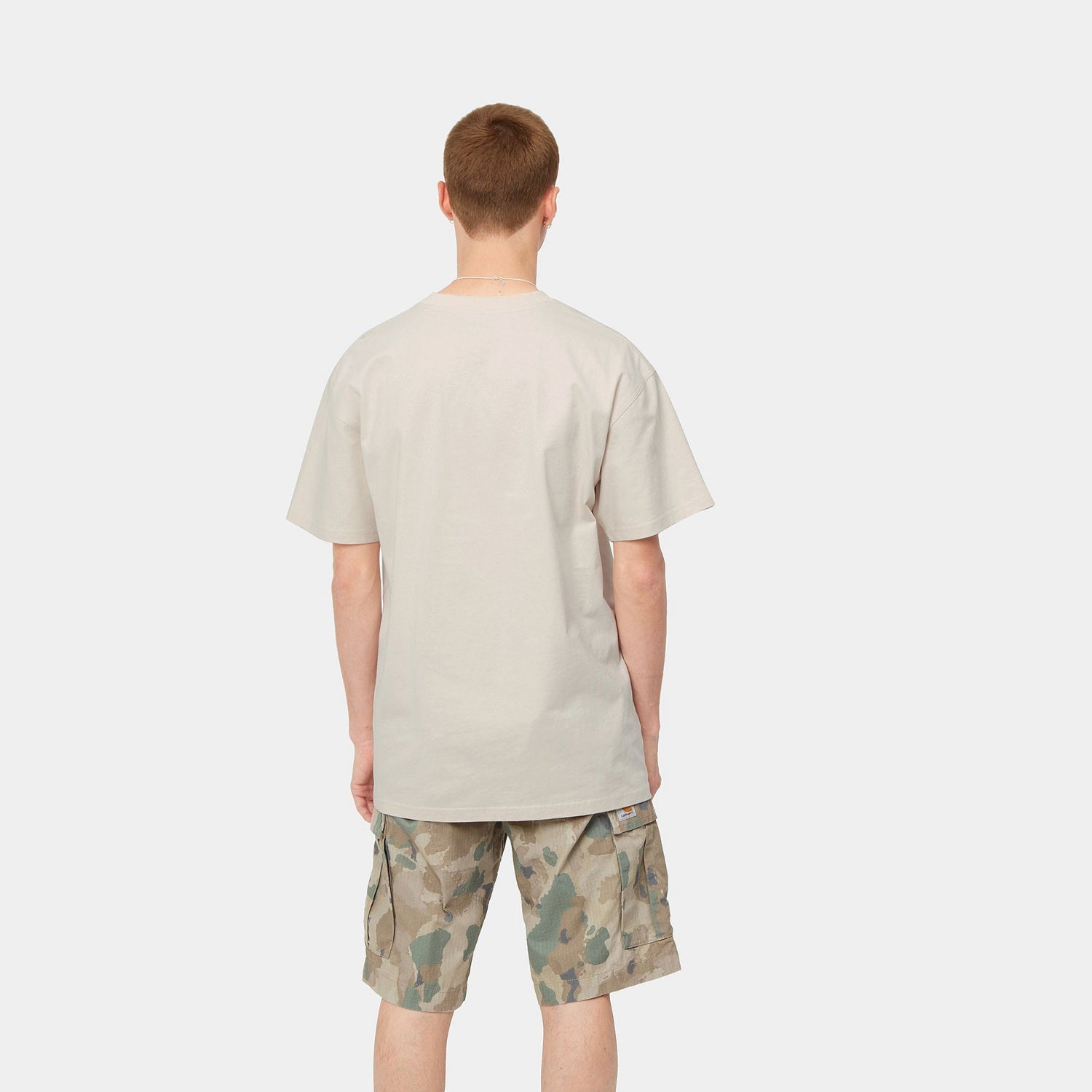 Carhartt WIP S/S American Script T-Shirt: Natural