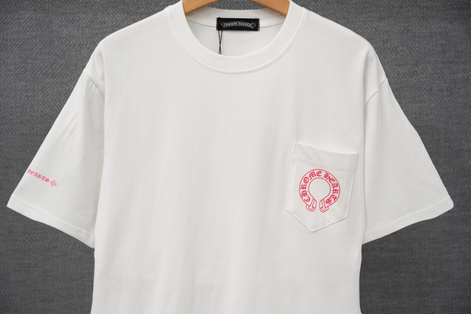 Chrome Hearts Sanskrit Letter Print Short-Sleeve T-Shirt KT36