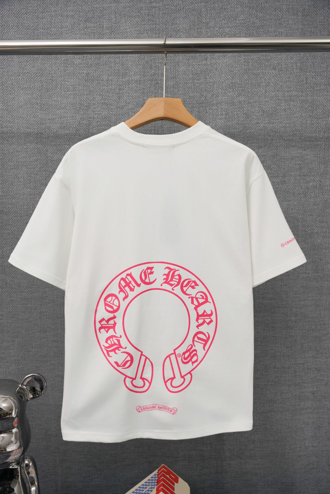 Chrome Hearts Sanskrit Letter Print Short-Sleeve T-Shirt KT36
