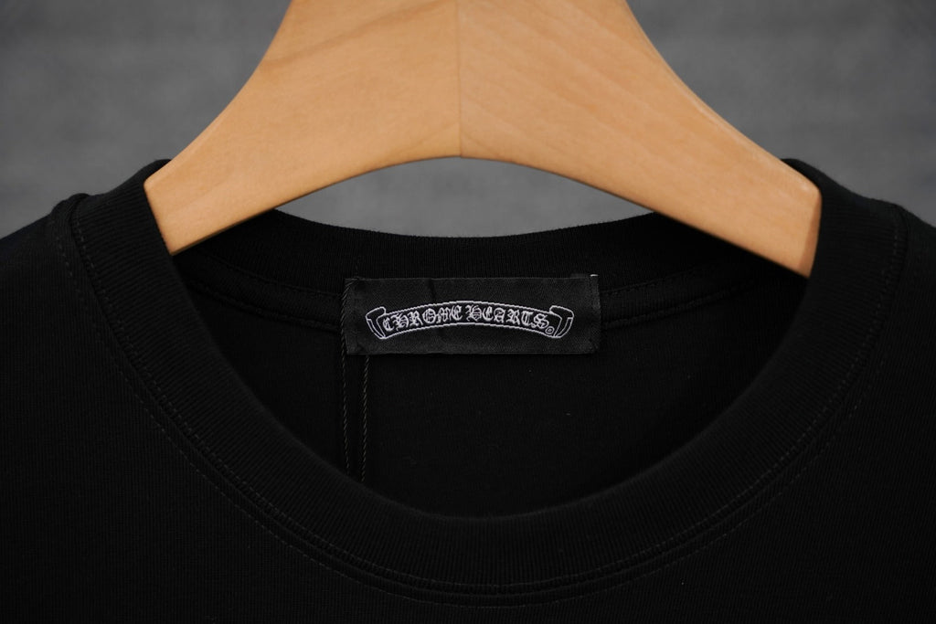 Chrome Hearts Sanskrit Letter Print Short-Sleeve T-Shirt KT36